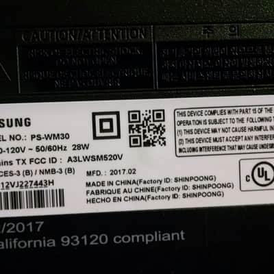 Samsung PS-WM30 Wireless Powered Subwoofer image 3