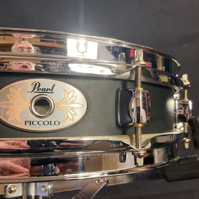 Pearl - 3x13" PCP-313 Piccolo Snare Drum 1990's - Black image 7
