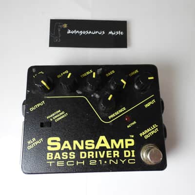 Tech 21 Sansamp Bass Driver Preamp DI Effects Pedal Free USA Shipping image 1