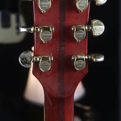 Yamaha SG-1500, Made in Japan 1980s - Persimmon Red image 7