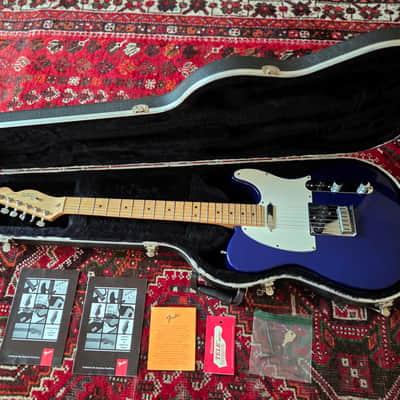 Fender American Standard Telecaster with Maple Fretboard 1990 - 1994 - Midnight Blue image 1