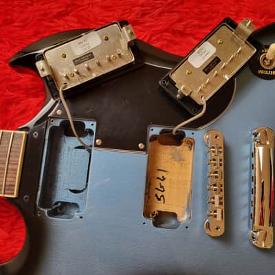 2025 Gibson SG Standard '61 Custom Color Pelham Blue Burst - All Original - With Original Hard Case image 21