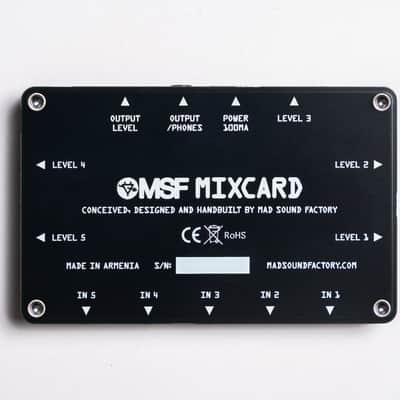 Mad Sound Factory Card Mixcard (Sound Bank) Pocket Mixer; NEW image 3