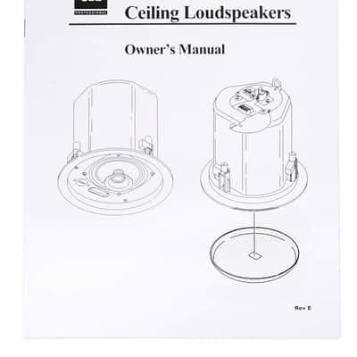 (2) JBL Control 24CT 4" 70v Commercial Restaurant/Bar/Cafe White Ceiling Speakers - PAIR image 4