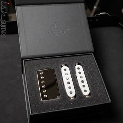 Lambertones "The Triple Shot" HSS Grinder Pickup Set Antique White Bild 2