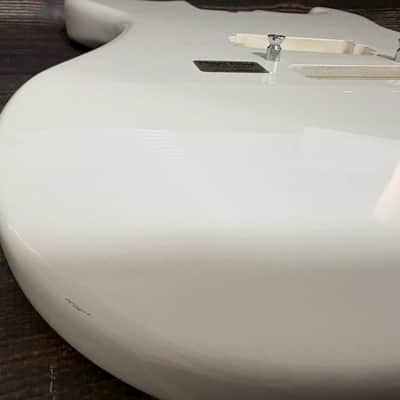 80s KRAMER JK1000 Body White Alder 1H w/Plate Made in Japan image 7