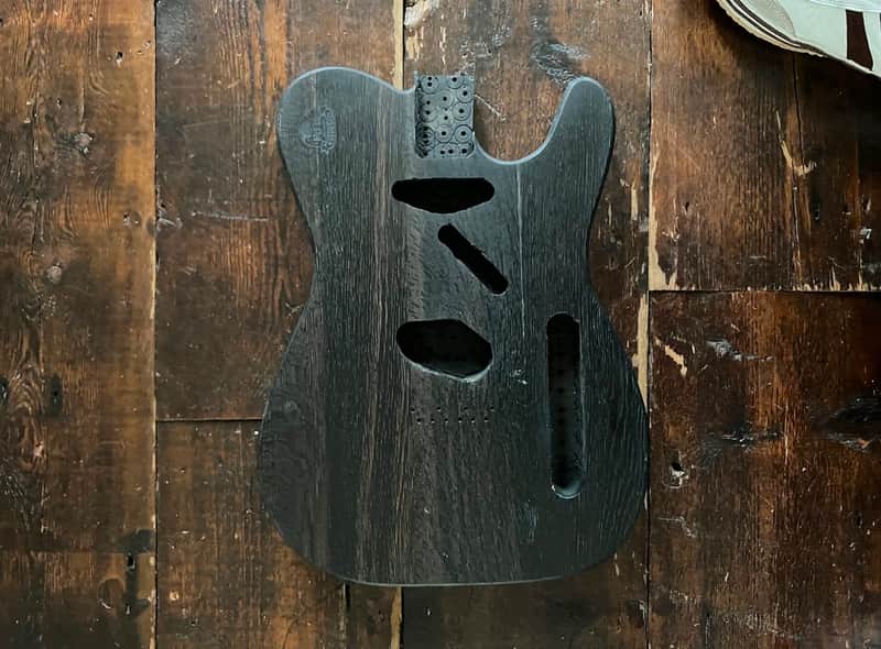 Bog Oak Telecaster Body image 1