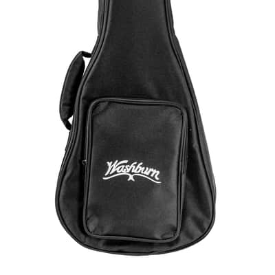 Washburn M3SEBRK F-Style Acoustic Electric Mandolin with Gig Bag. Bourbon Burst image 2