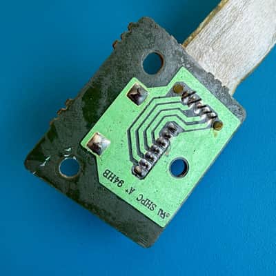 YAMAHA PSR-260 Keyboard Part: Volume Pot & PCB Circuit Board [XY391] image 4