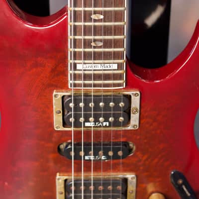 Ibanez Japan S540BM S Series HSH Antique Violin - Burled Maple image 4