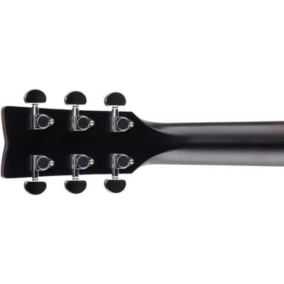 Yamaha FG-TA TransAcoustic Dreadnought Acoustic-Electric Guitar w/ Chorus and Reverb - Black image 9