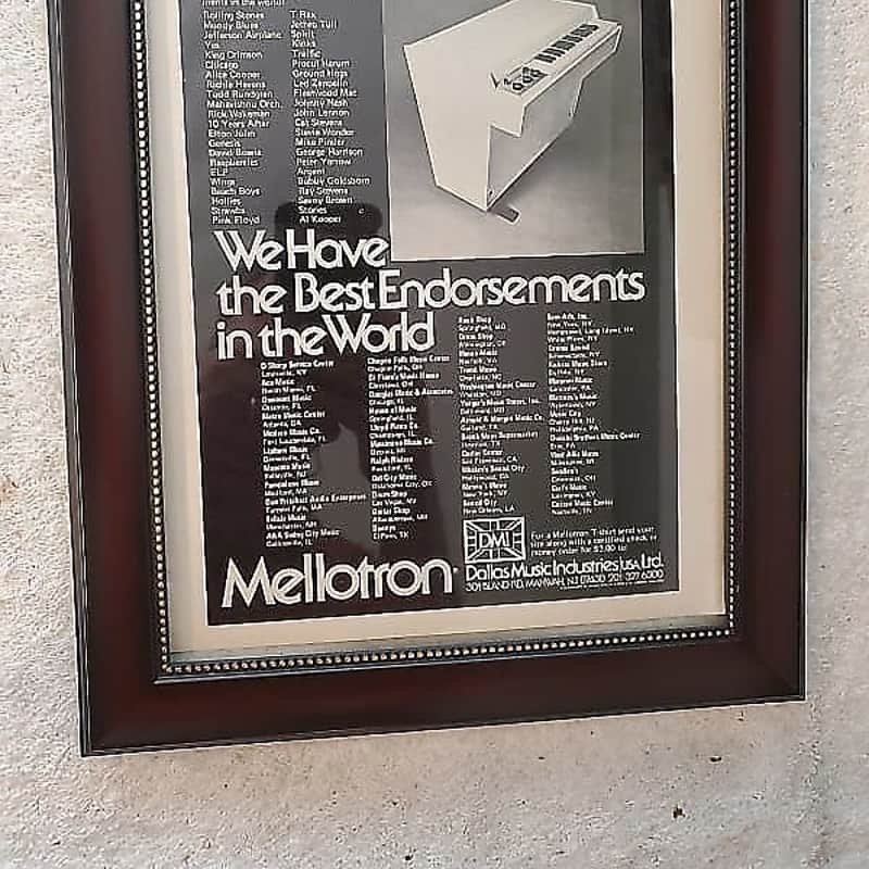 1974 Mellotron M B & W