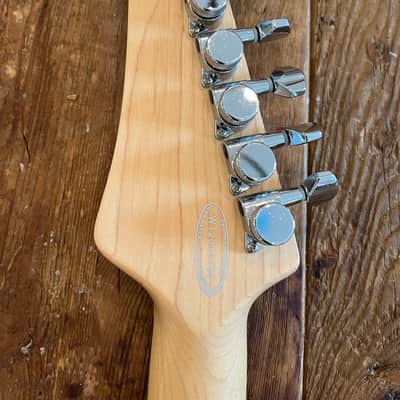Aria / Variax combo stratocaster 1980's Cherry-Natural image 9