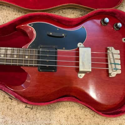 Gibson EB-0 1961 Cherry original owner image 3
