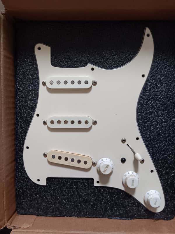 Fender Stratocaster Pickguard w/ Pickups, removed from 1973 Stratocaster image 1