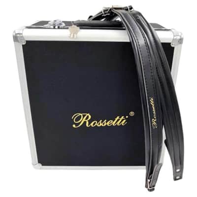 Rossetti 3-Switch 34-Button Diatonic Accordion 12 Bass GCF Red/White/Green – 3412-GCF-RWG image 4