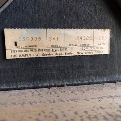 1974 Ampeg SVT 8x10 speaker cab - all original! image 6