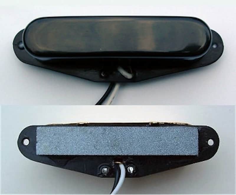 GuitarHeads SUPER TWANG Telecaster Tele Pickup - BLACK - Neck image 1