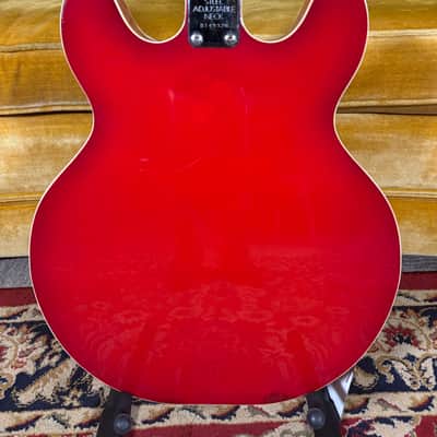 Epiphone EA260 w/original chipboard case Mid 1960's - Red Sunburst image 8