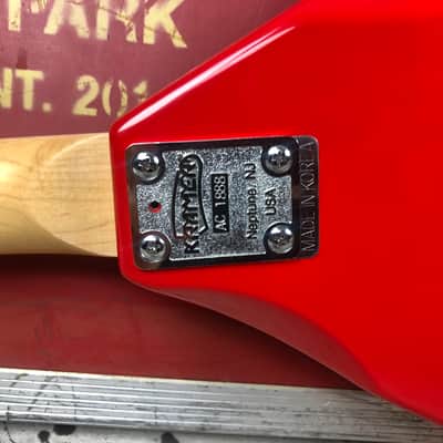 1980's Kramer Gorky Park  Guitar & Original Anvil Tour Case Memorabilia Vintage image 8