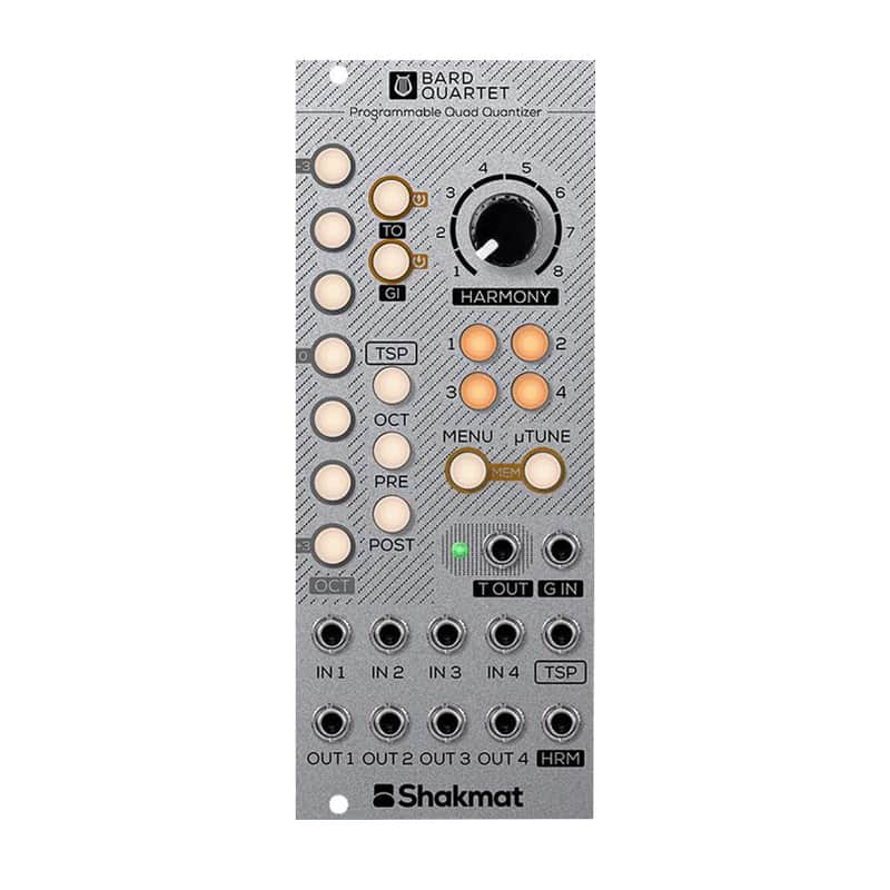 SHAKMAT MODULAR BARD QUARTET : BRAND NEW :  [DETROIT MODULAR] image 1