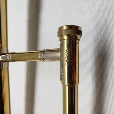 Holton Collegiate TR602 Student Tenor Trombone w/ Case and Mouthpiece - Serviced image 6