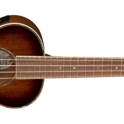 Fender Montecito Electro Tenor Ukulele Shaded Edge Burst image 3