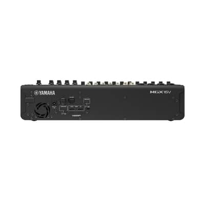 Yamaha MGX16V Digital Console Mixer with Video - Black image 3