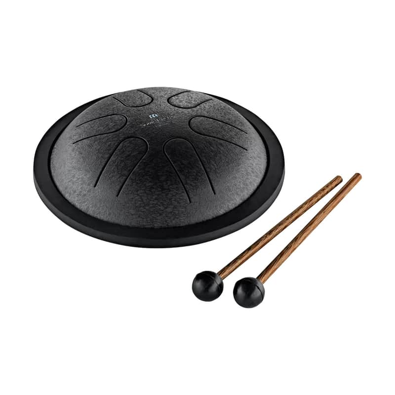 Meinl Sonic Energy Mini Steel Tongue Drum, 6 Inch, C Major, Black image 1