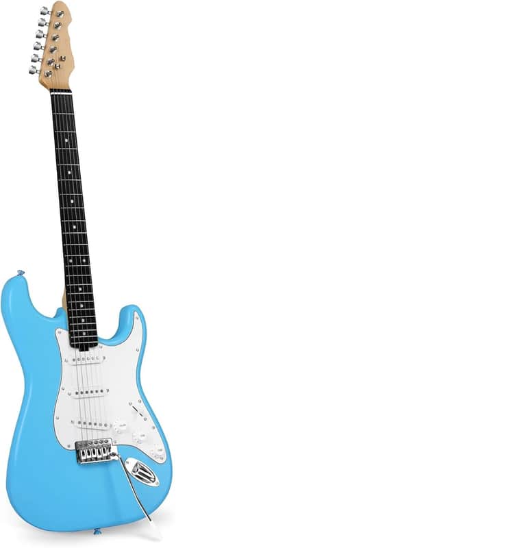 Electric Guitar, 39" Beginner Electric Guitar, Classic SSS Pickup, Tremolo Bridge, Full-Size Lightweight Body, Rounded Fret Ends, Heel Adjustment Truss Rod image 1