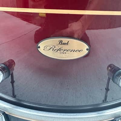 Pearl Reference One 3-pc. Shell Pack (Cymbals and Hardware Not Included), Natural Banded Redburst (RF1C903XPS/C836) image 7