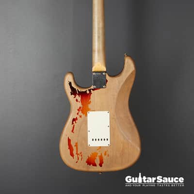 Fender Custom Shop Rory Gallagher Heavy Relic 3 Tone Sunburst 2021 Used (Cod. 1643UG) image 14