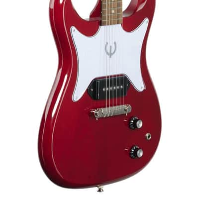 Epiphone Coronet Guitar, Cherry image 5