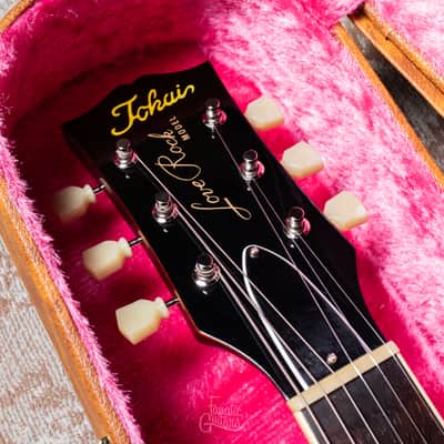 Tokai LS420 Plain Top Custom Shop Violin Flame #2145614 image 11