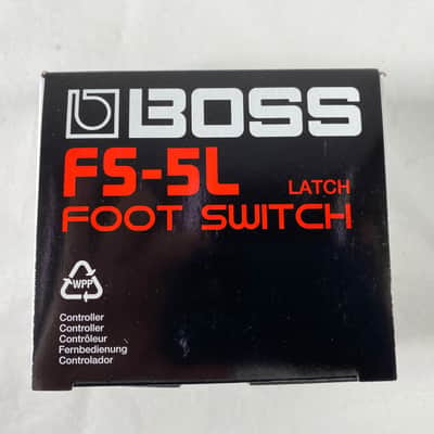 Boss FS-5L Heavy Duty Metal Footswitch with Latching Type switch image 3