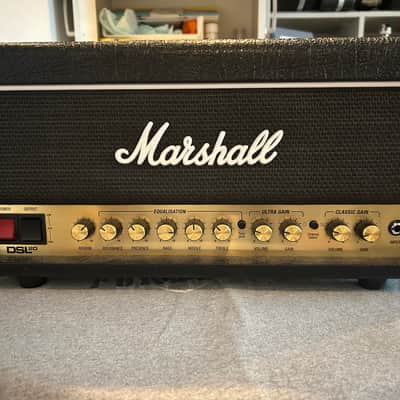 Marshall DSL20HR 2-Channel 20-Watt Guitar Amp Head 2018 - Present - Black image 1