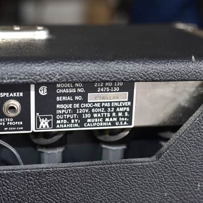 Music Man HD 212 One Thirty Guitar Amp image 10