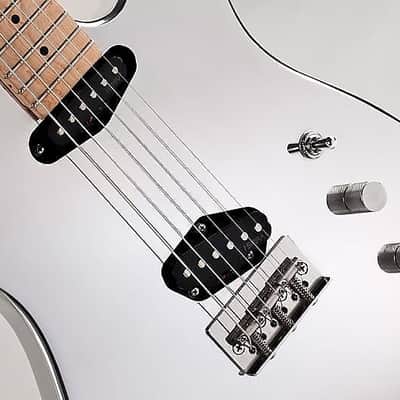 Noah SLIM Guitar 2020 Magic Mirror Chromed Aluminum Finish Made in Italy, New (Authorized Dealer) image 3
