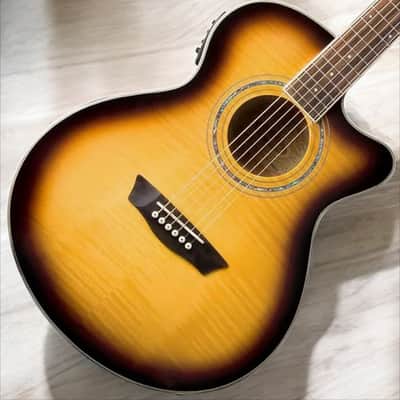 Washburn EA15ATB Festival Series Mini Jumbo Acoustic-Electric Guitar – Cutaway – Tobacco Burst – Acoustic/Electric – Model EA15ATB image 5