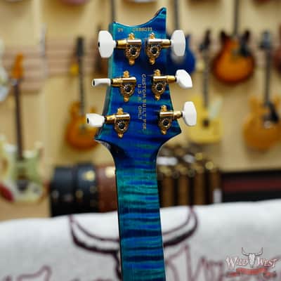 PRS Wild West Guitars 25th Anniversary Limited Run Wood Library Artist Package Custom 24 Piezo Laguna (Private Stock Color) 8.25 LBS (US Only / No International Shipping) image 12