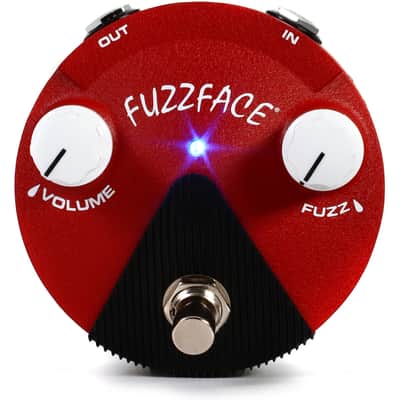 Dunlop FFM6 Band of Gypsys Fuzz Face Mini Distortion Pedal with Free Clip-On Chromatic Tuner image 2