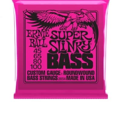 Ernie Ball 2834 Nickel Wound Super Slinky 45-100 image 1