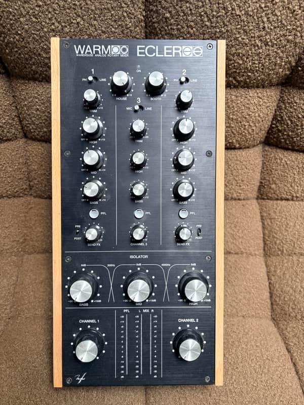 Ecler WARM2 Two-Channel Analogue Rotary Mixer 2022 - Present - Black image 1
