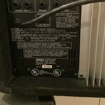 JBL TR-125 Passive speakers set of 2 + Yamaha emx640 powered mixer image 13