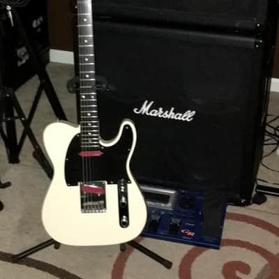 Modulus Blacknife Telecaster 1980's Aged White Blonde image 2