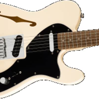 Squier Affinity Series Telecaster Thinline - Olympic White image 4