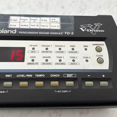 Roland TD-3 Drum Sound Module 2004 - 2009 - Black