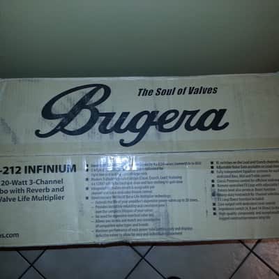 Bugera 333XL 212 Infinium 120W Guitar Combo Amplifier Black image 3