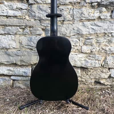 Silvertone Parlor Guitar Red Burst Scalloped X Braced Top image 10