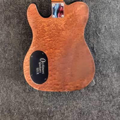 Occhineri custom t style Rosewood carved top 2025 - Natural image 2